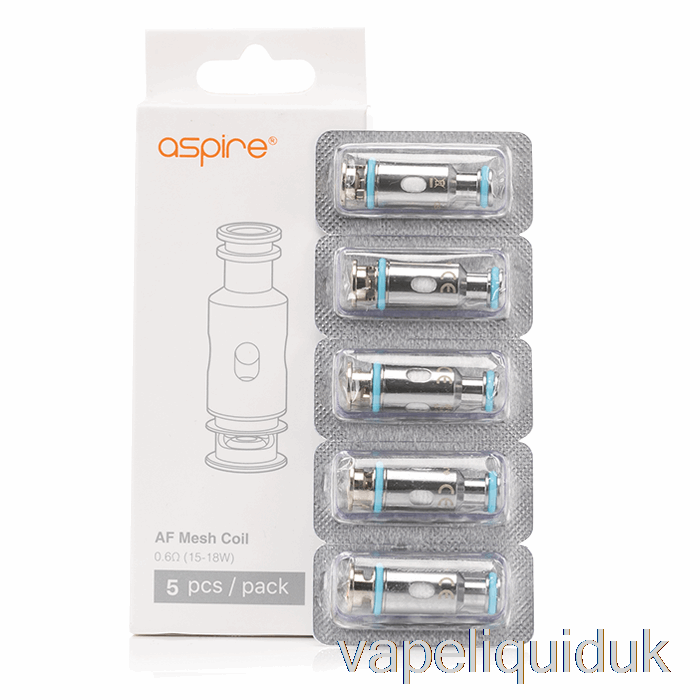 Aspire AF Replacement Coils 0.6ohm Mesh Coils Vape Liquid